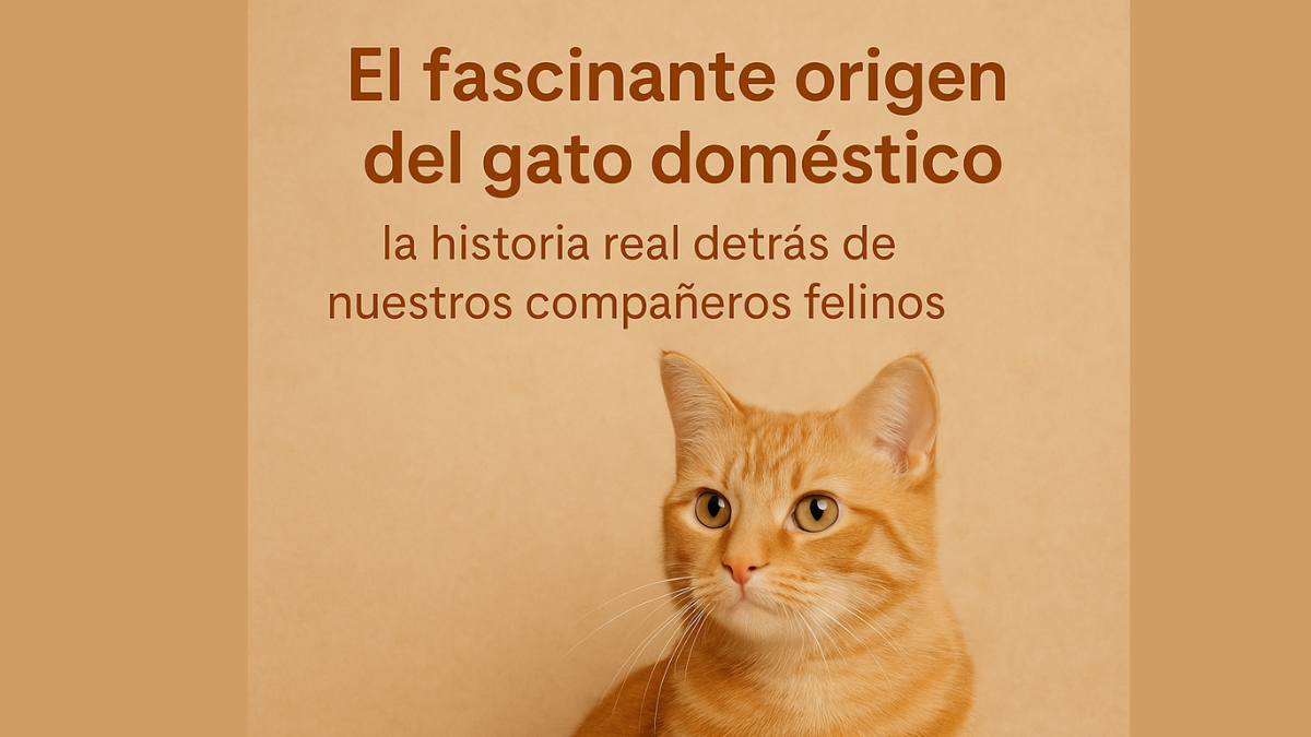 El fascinante origen del gato doméstico: la historia real detrás de nuestros compañeros felinos.